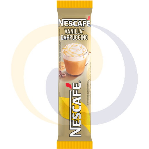 Nescafé Cappuccino vanille koffie 13,5g/8s/8disp Nestlé