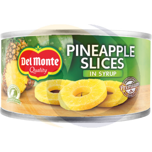 Del Monte ananasschijven 235g/12st Develey