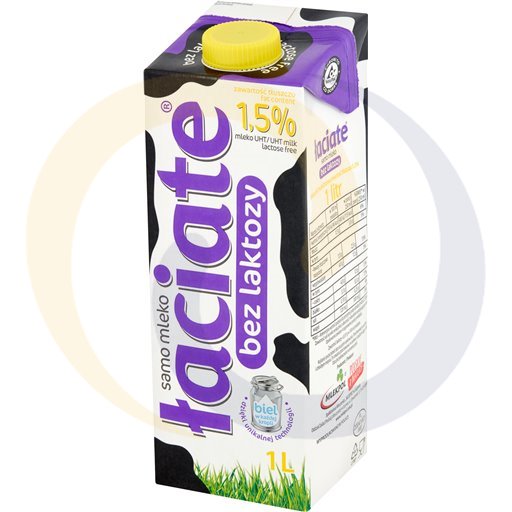 Łaciate UHT Melk Lactosevrij 1,5% Vet 1 L