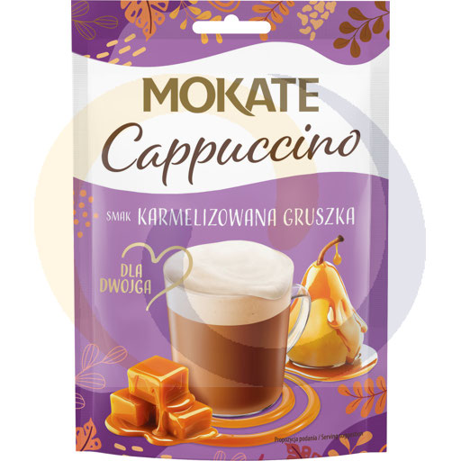 Cappuccino Gekarameliseerde Peer Sachet 40g/7st Mokate