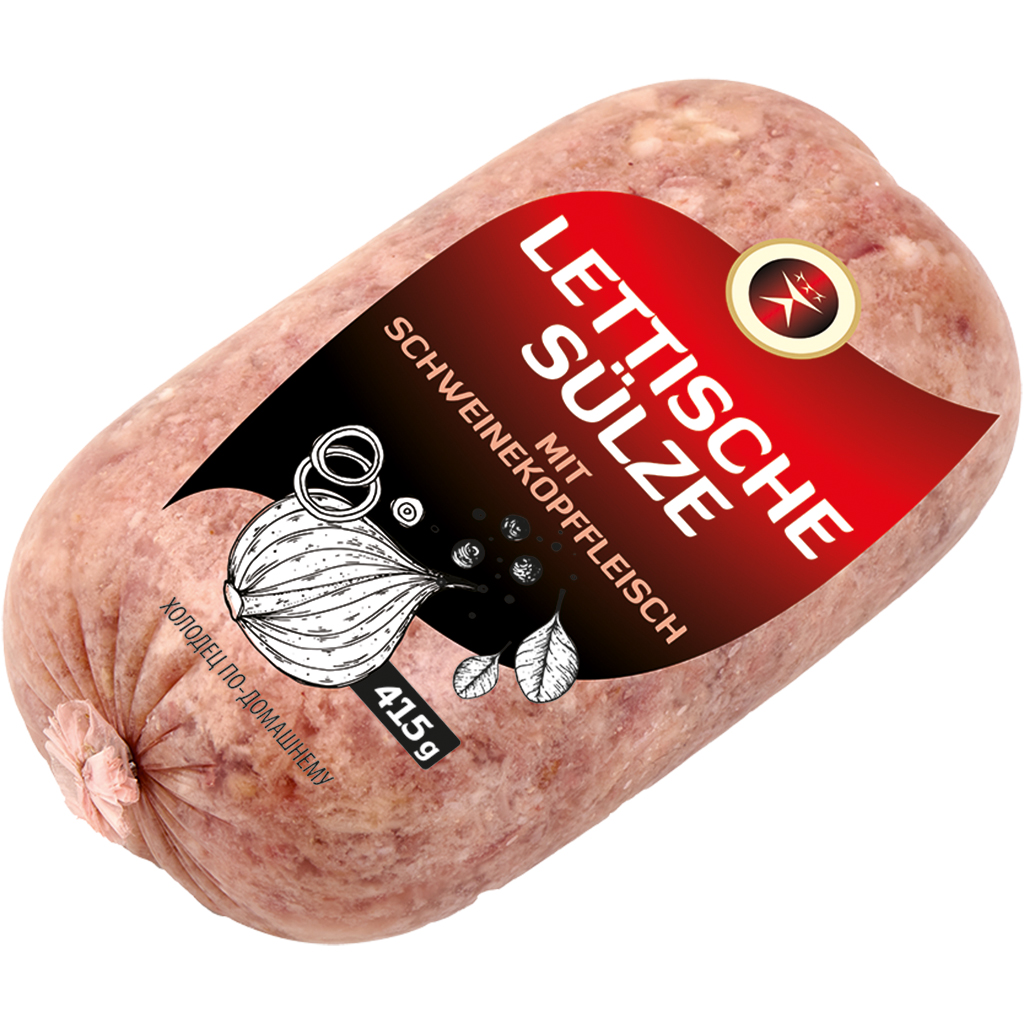 Letse cholodez met varkens hoofd vlees