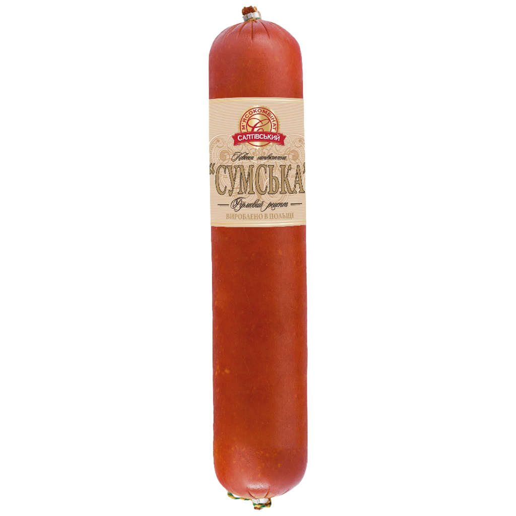 Колбаса копчёная свино-куриная "Сумская" по-украински.