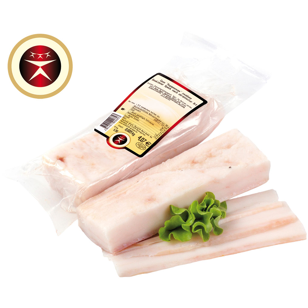 Сало украинское солёное