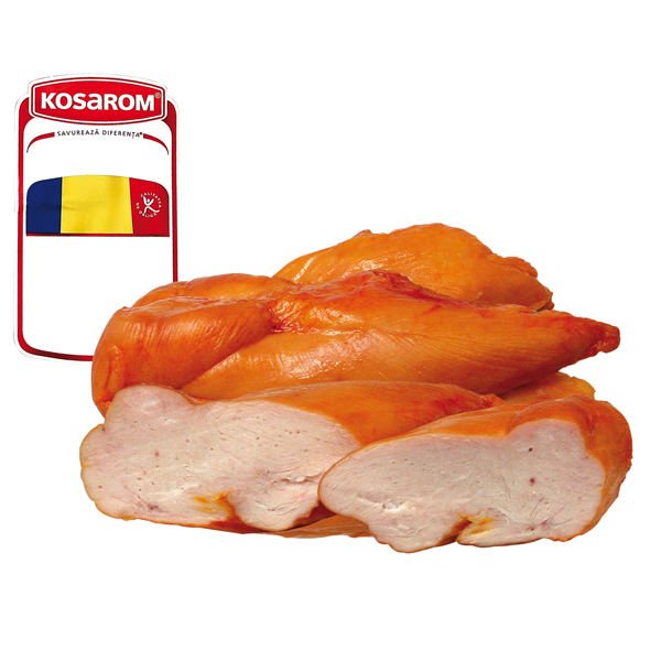 "Piept de pui afumat" - kipfilet, gekookt, gezout en gerookt