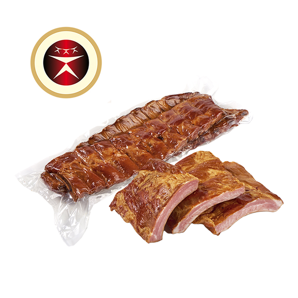 Gerookte varkensribben