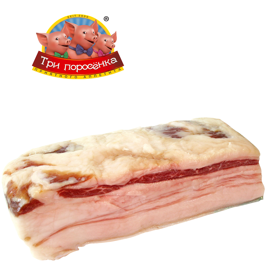 Varkensspek "Salo Ukrainskoe", gezouten
