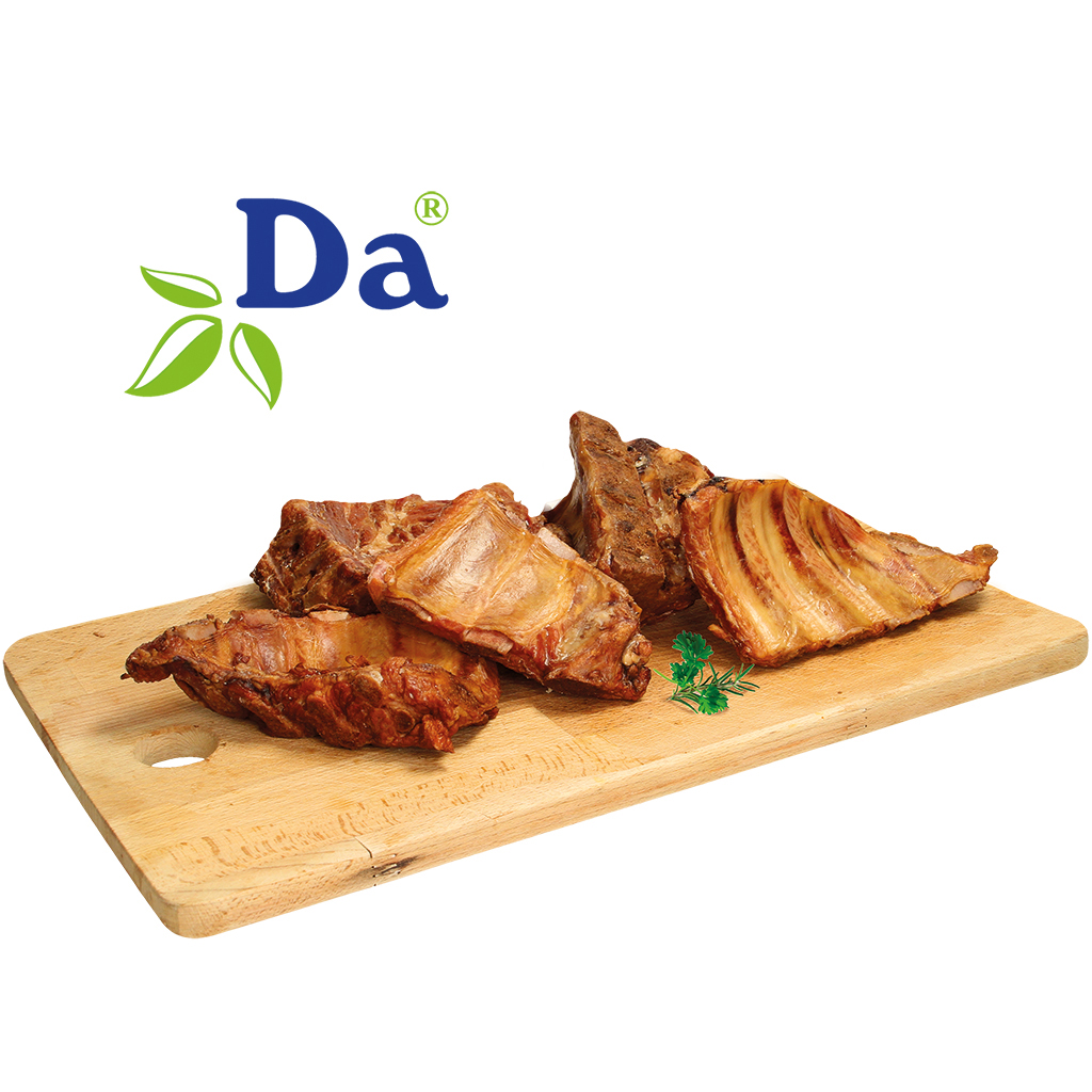 Halsribben 'Da', gepekeld en heetgerookt