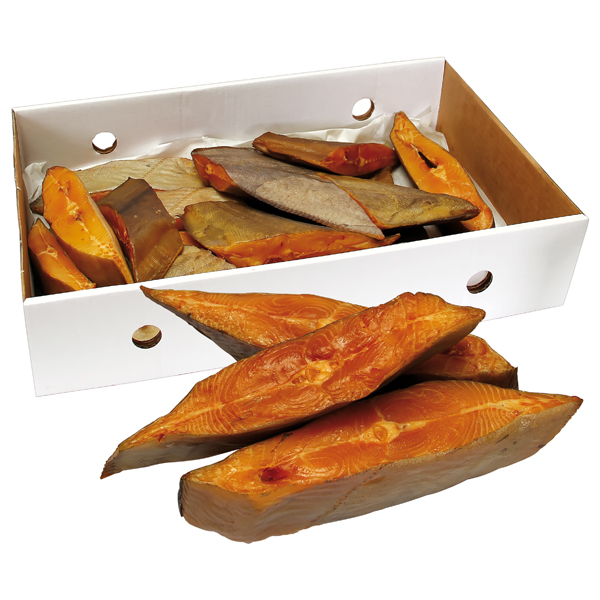 Zwarte heilbot koudgerookt