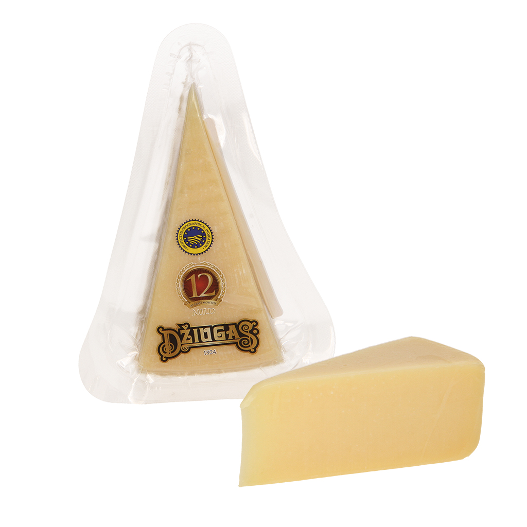 Твердый сыр "Джугас" 40% жирности в сухом веществе