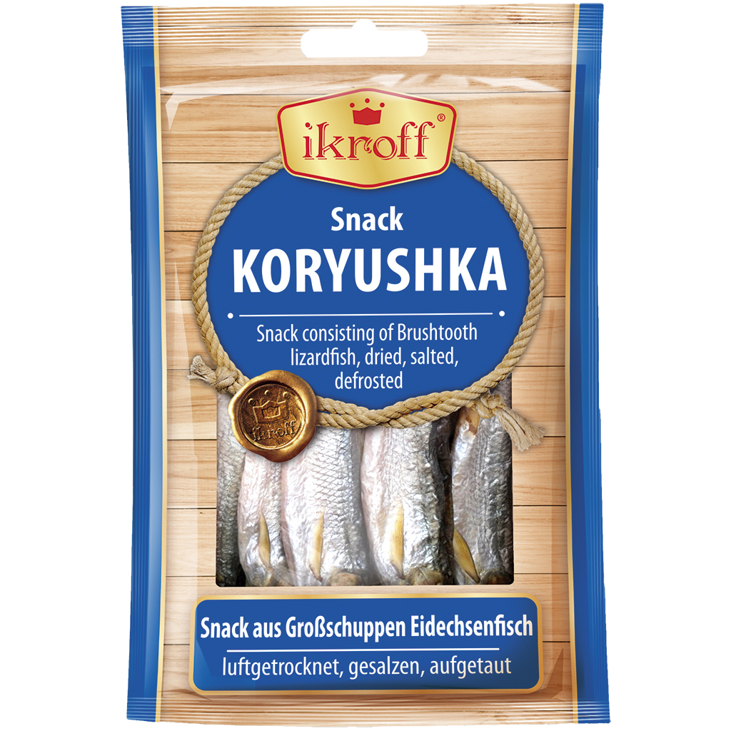 Snack van grote schubben hagedisvis (Saurida Undosquamis)