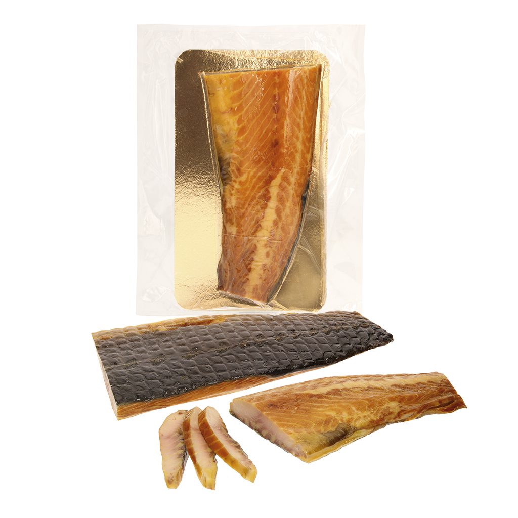 "Ikroff" Филе осетра на коже горячего копчения, в вакуумной