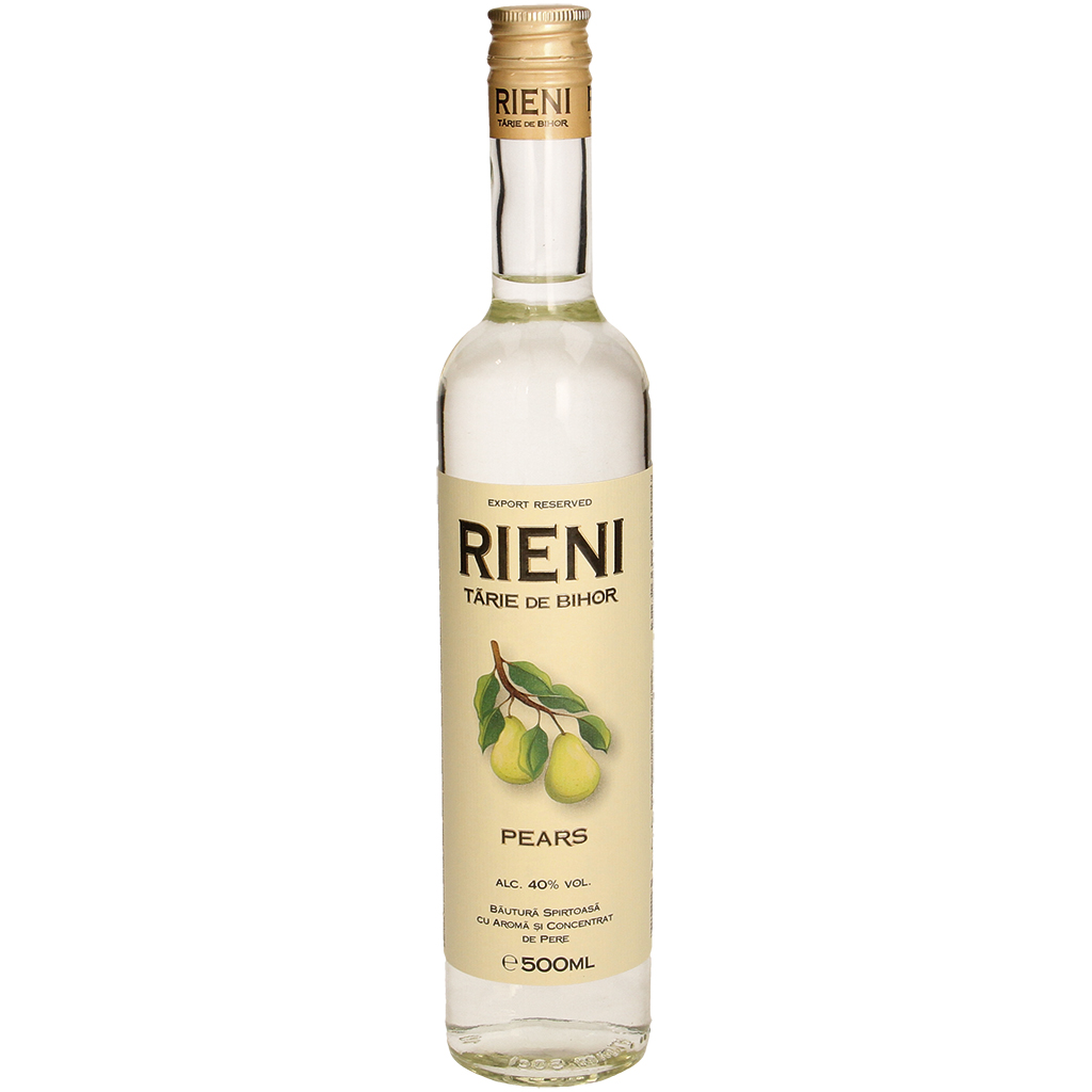 Sterke drank met perensmaak, 40% vol.