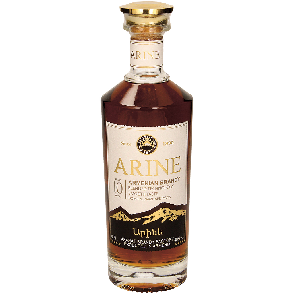 Brandewijn ""Arine"" 10 jaar gerijpt, 40% vol.