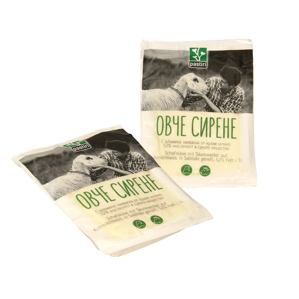 Овечий сыр с закваской на основе коровьего молока, созревший