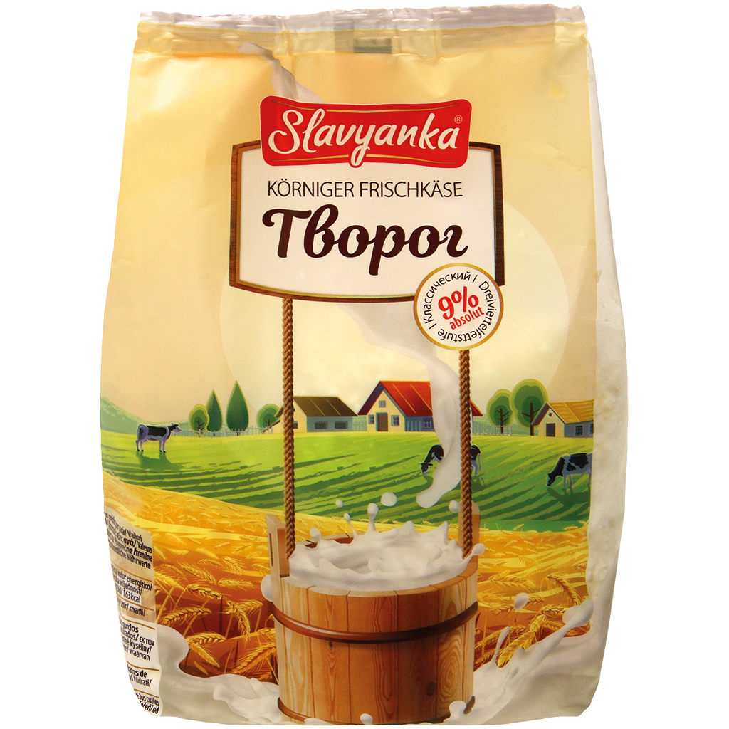 Tворог зернистый классический, 9 % жирности