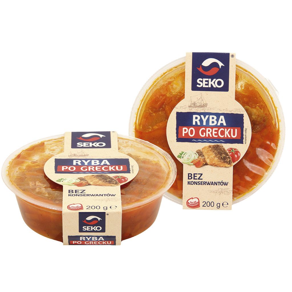 Жареные кусочки аргентины в соусе, по-гречески.