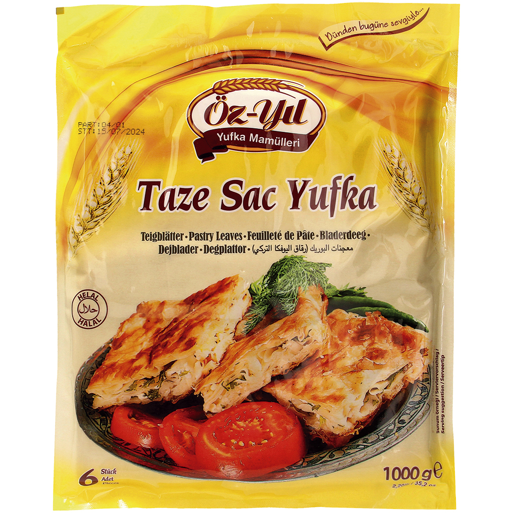 ""Taze Sac Yufka"" deegbladen