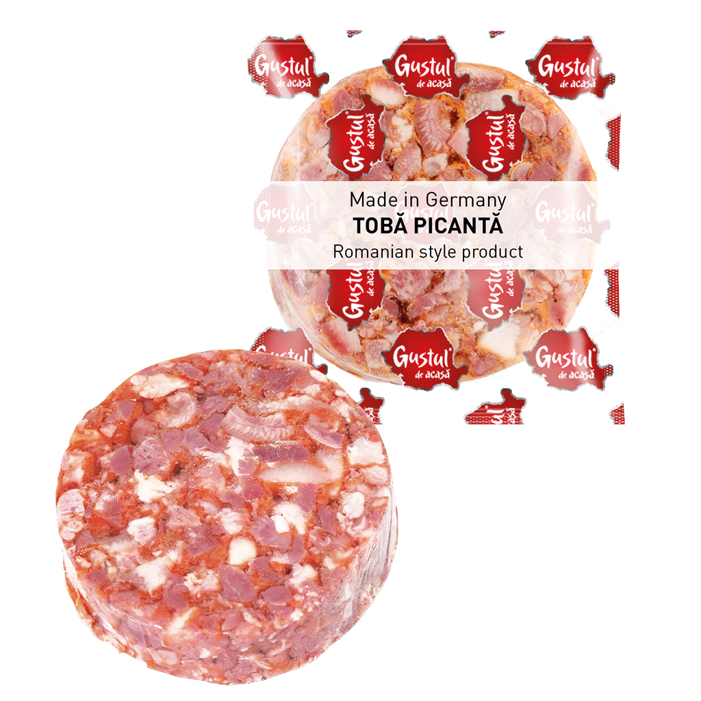 Зельц прессованный "Toba picanta", приправленный