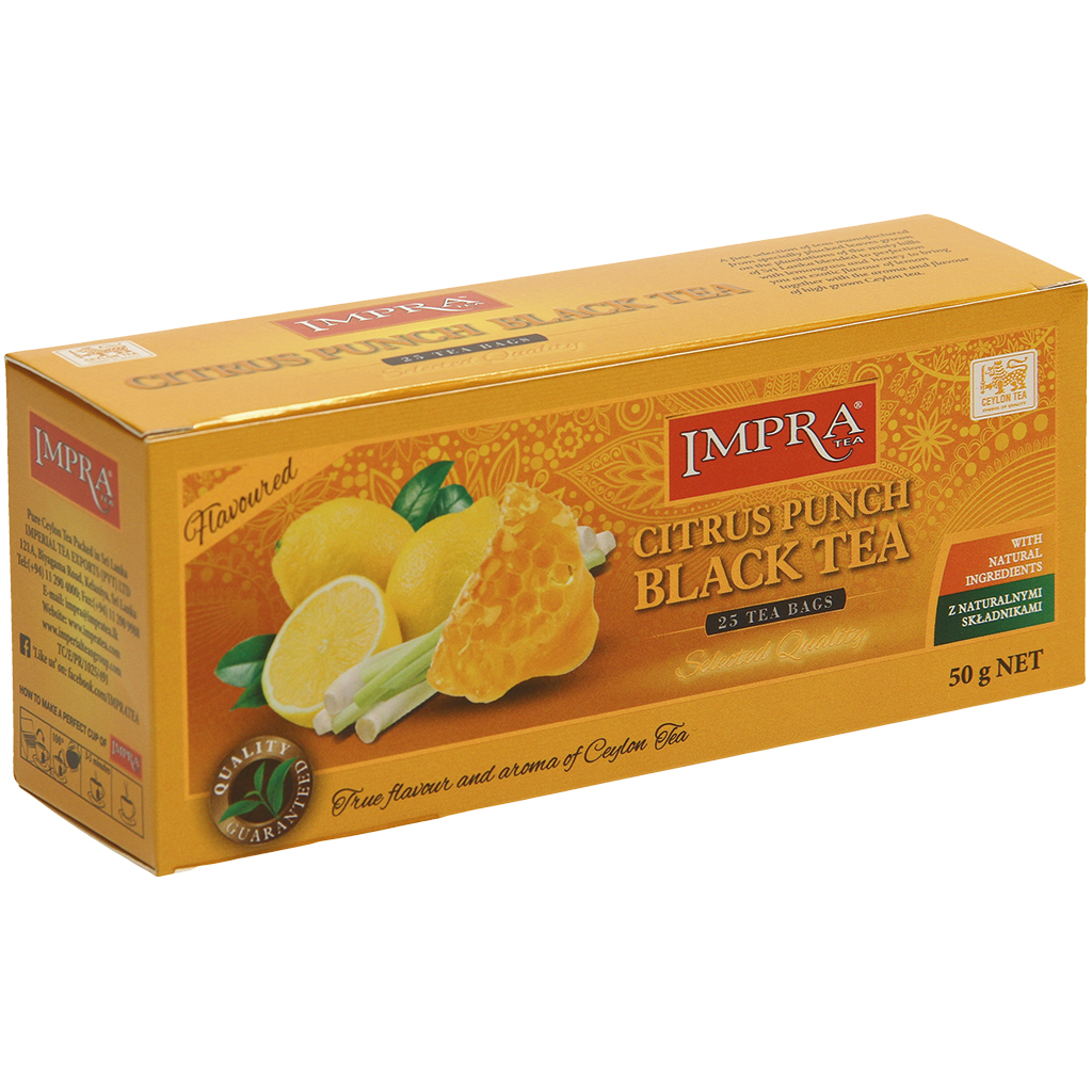 Citrus Punch Zwarte Thee - Geparfumeerde Zwarte Thee ""Ceylo