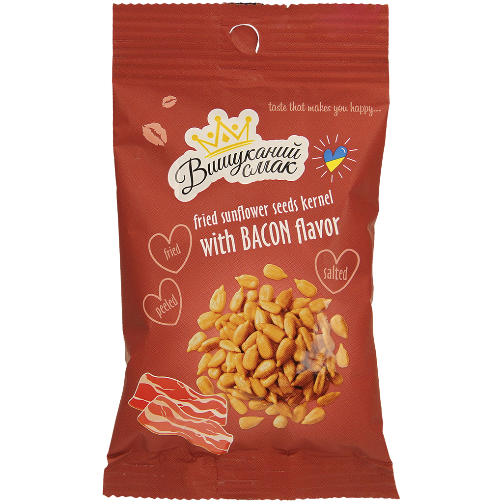 Geroosterde zonnebloempitten met bacon smaak