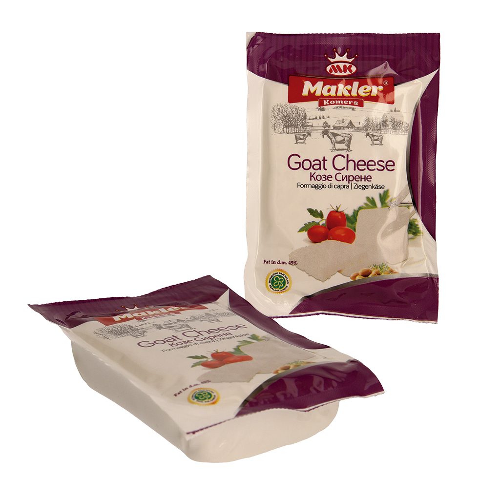 Брынза из козьего молока, 45% жира в сухом веществе.