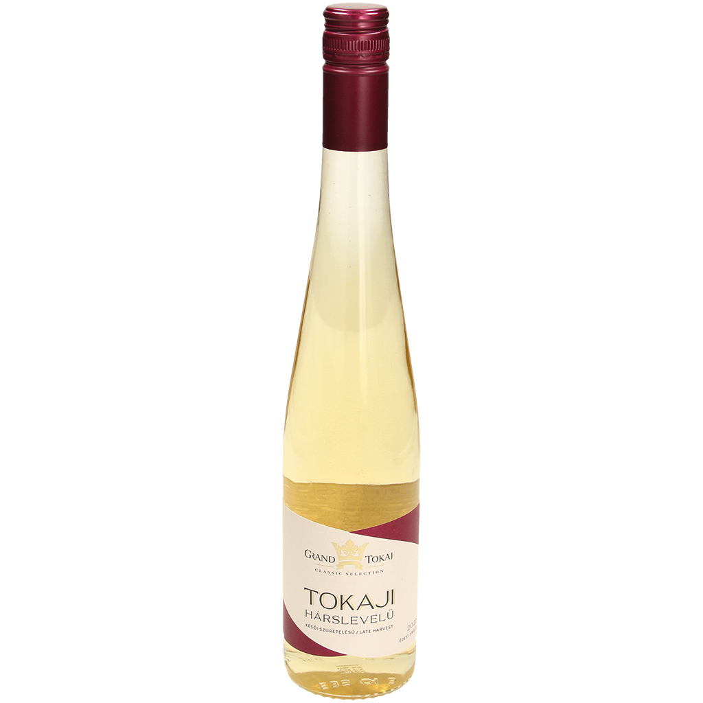 Witte wijn "Tokaji Harslevelu", zoet.