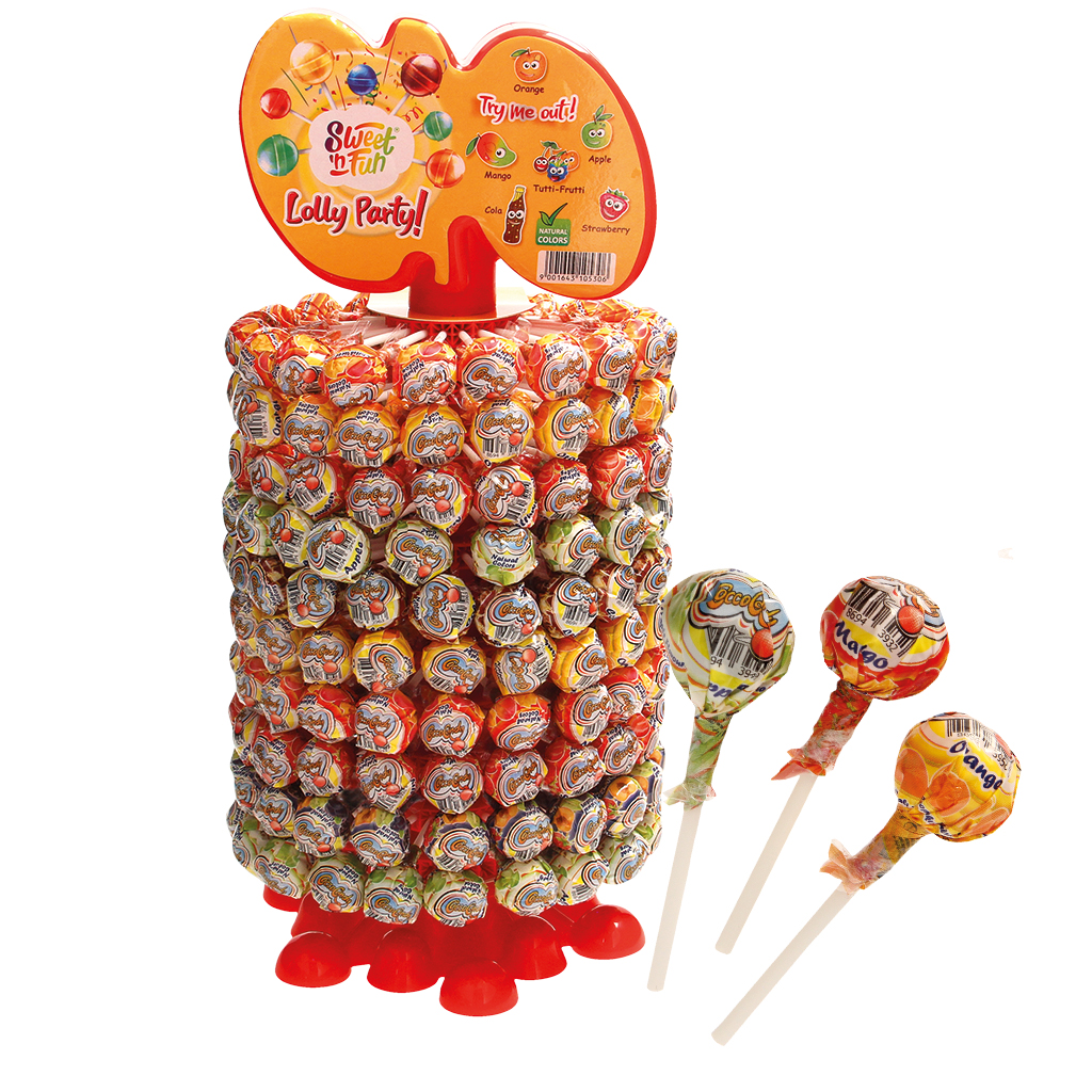 "Sweet and Fun Lolly Party Carrousel" Kleurrijke variëteit: 