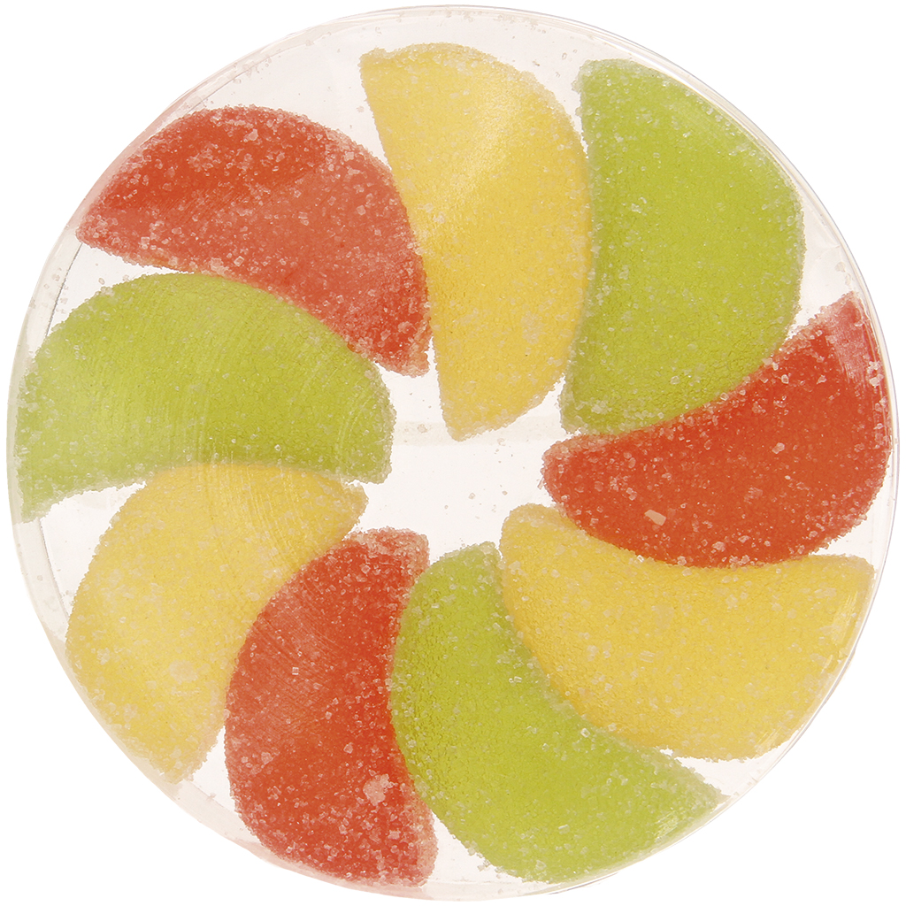 Мармелад желейный со вкусами ананаса, лимона и клубники, пос