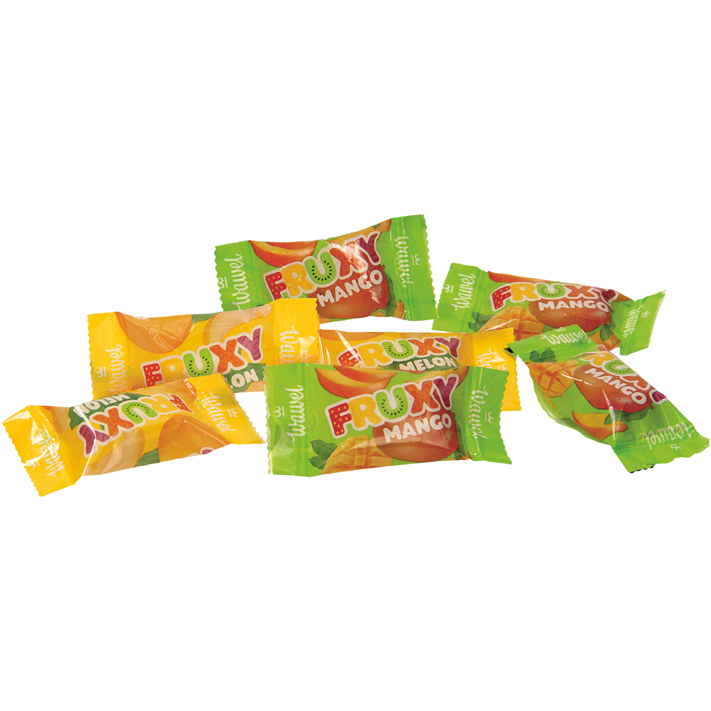 Fruxy harde snoepjes met 25% fruitvulling