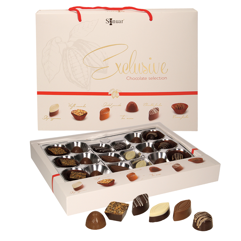 Pralinesmix ""Exclusive white"".