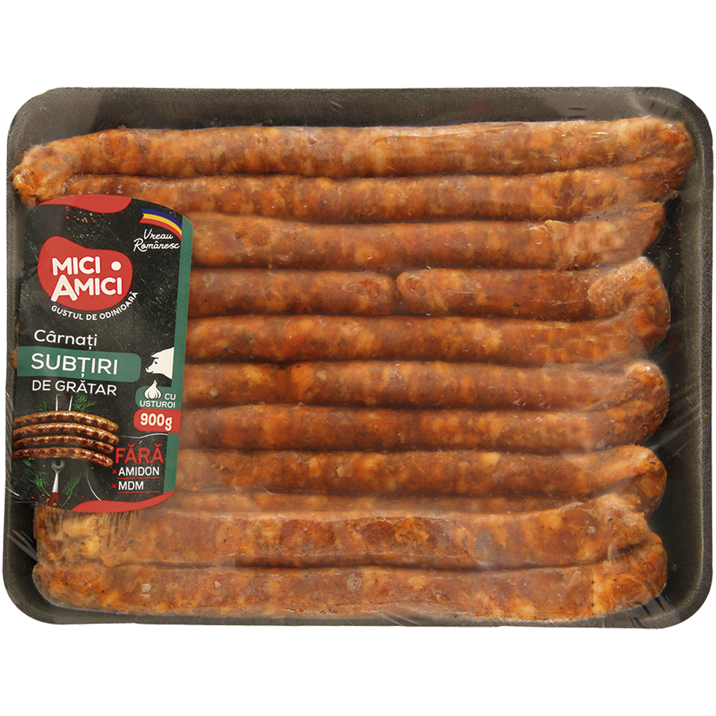 Kолбаски для жарки из мяса свинины ,с добавлением воды, замо