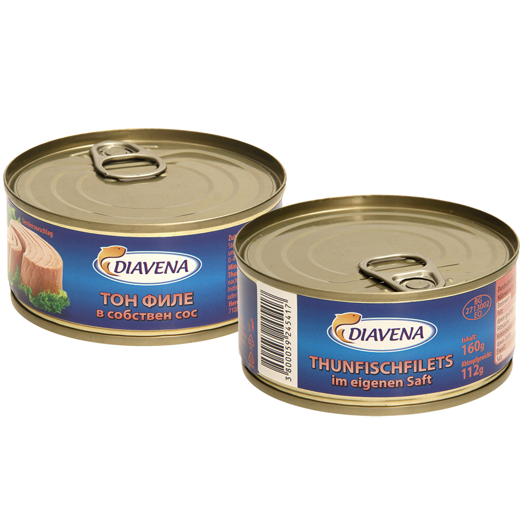 Филе тунца в собственном соку