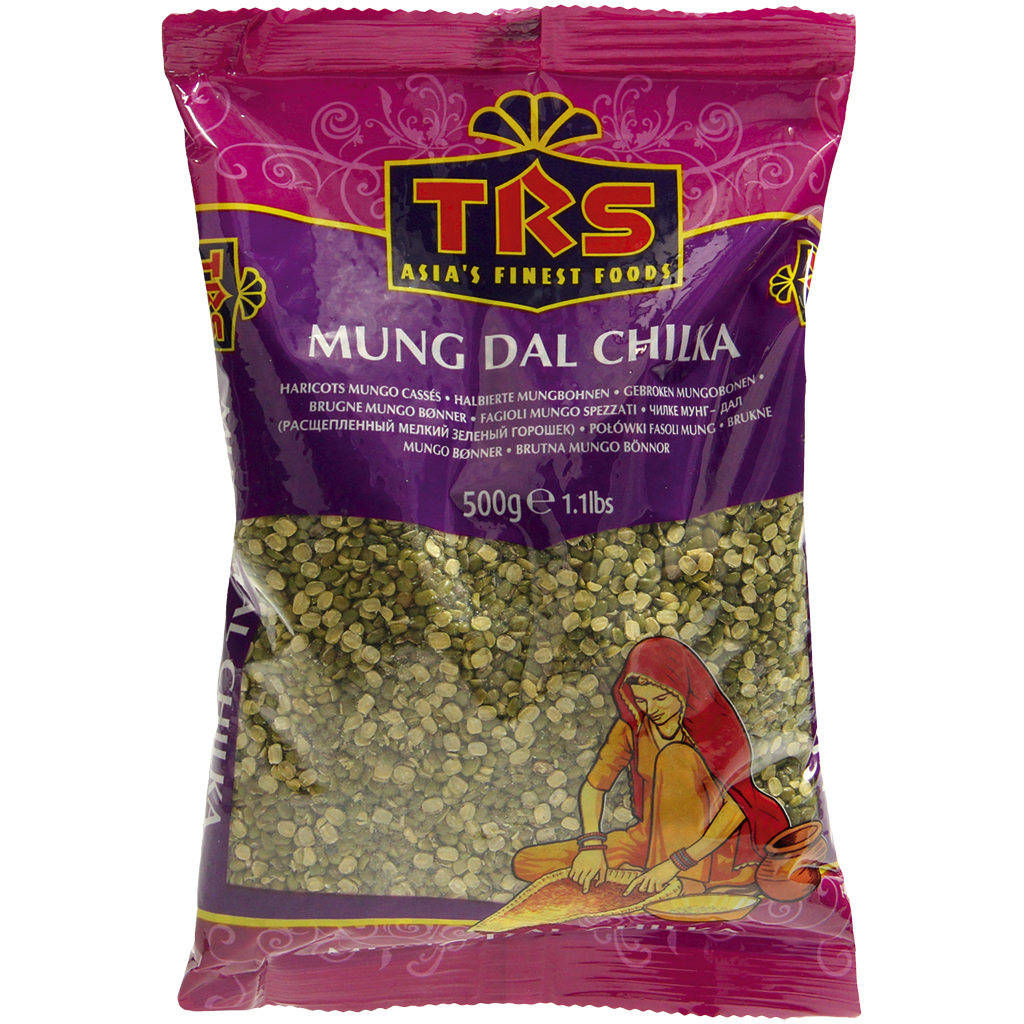 Фасоль дробленая