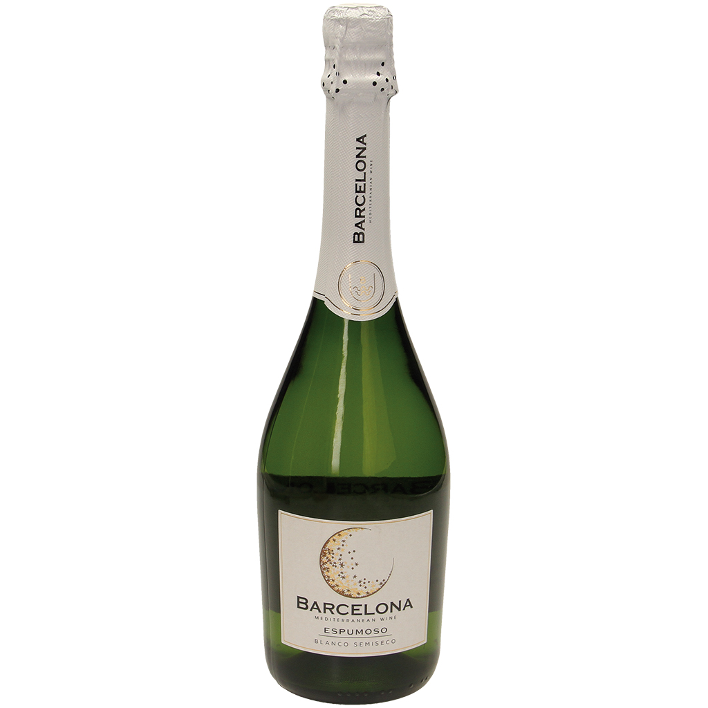 Игристое вино, белое, полусухое, 10,5% алк.