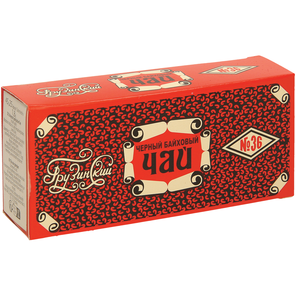 Zwarte Georgische thee "Georgian Baikh 36" 25x1",8g