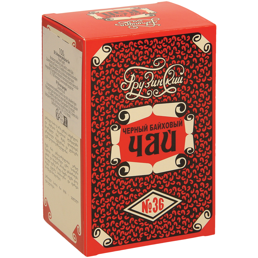 Черный грузинский чай байховый "Georgian Baikhi 36"