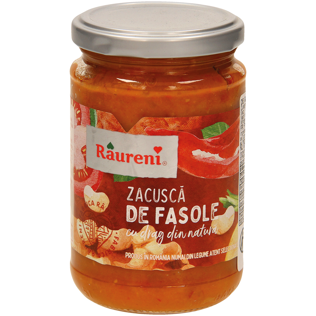 Zacusca de fasole - Овощная закуска с 40% белой фасоли. Стер
