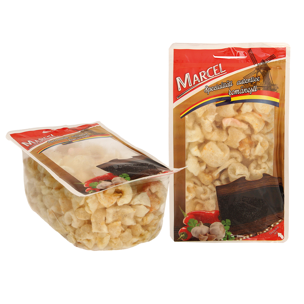 "Marcel" - Varkenshuid - gefrituurde varkenshuid, gezouten e