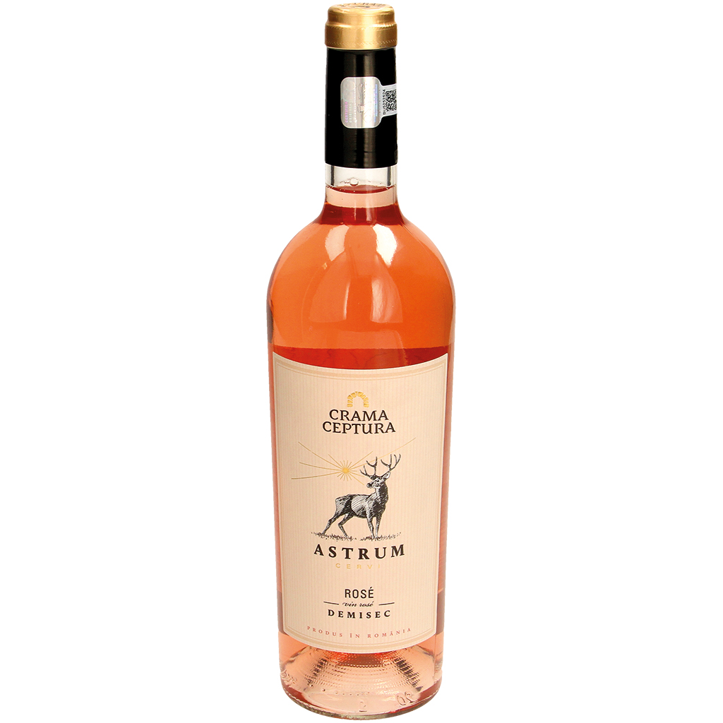 ""Astrum Cervi Vin Rose Demisec", DOC-CMD DEALU MARE"" Wijn 