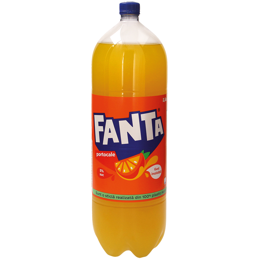 Газированный безалкогольный напиток "FANTA" со вкусом апельс