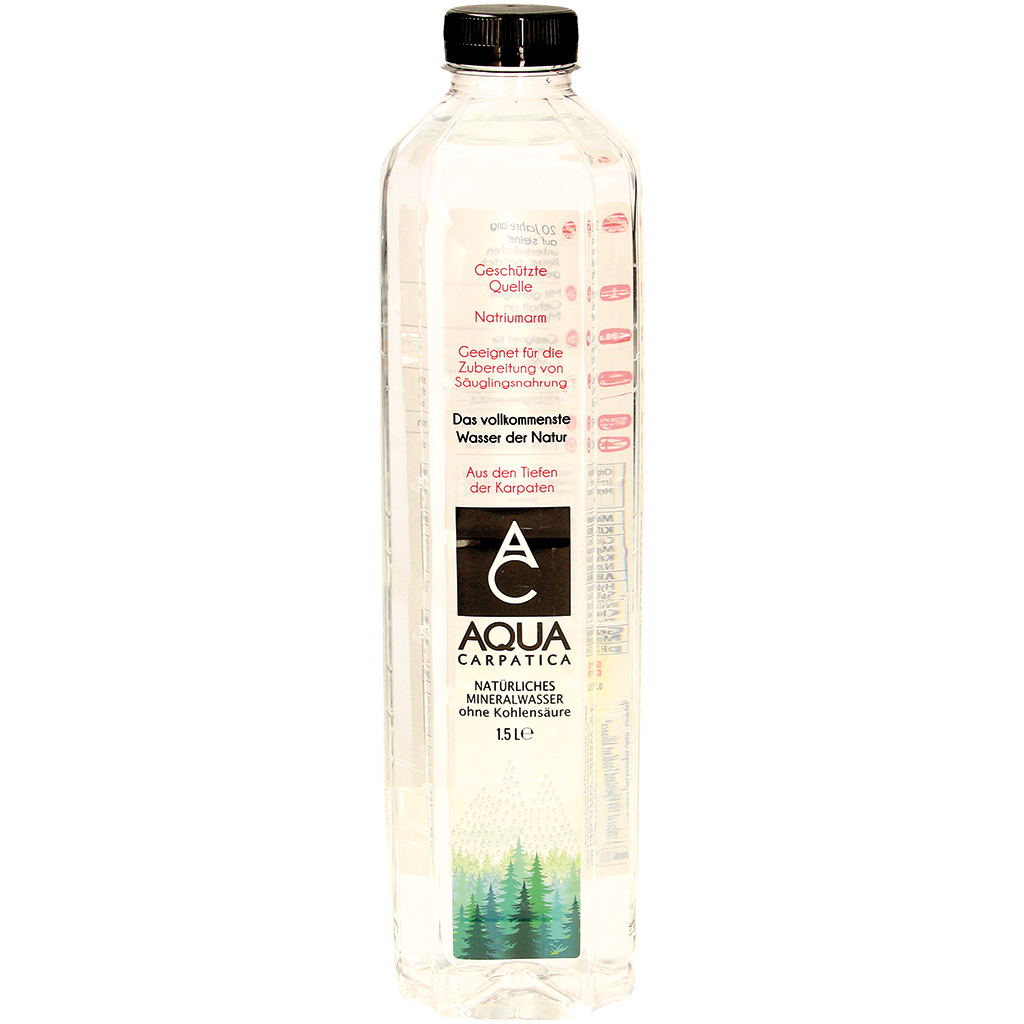 Natuurlijk mineraalwater zonder koolzuur