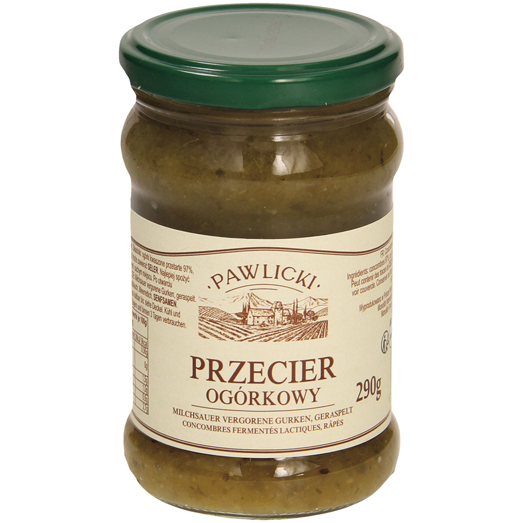 Oгуречное пюре из квашенных огурцов. Пастеризованное.