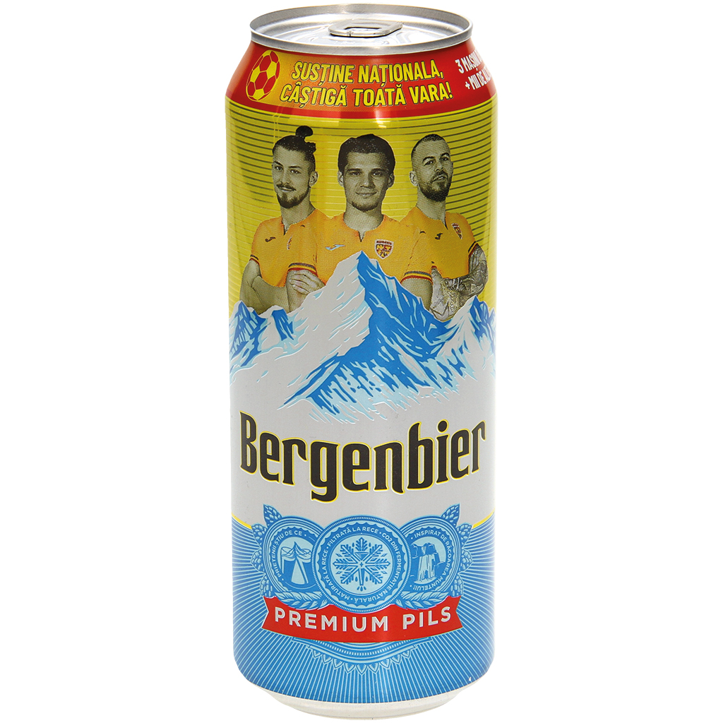 Пиво "Bergenbier", пастеризованное, 5,0% алк.