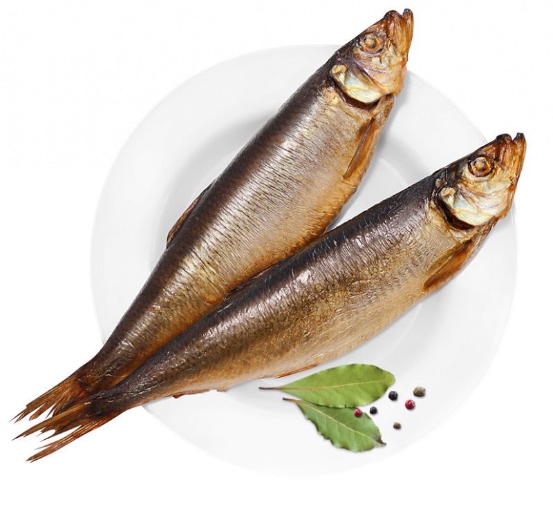 Koud gerookte haring