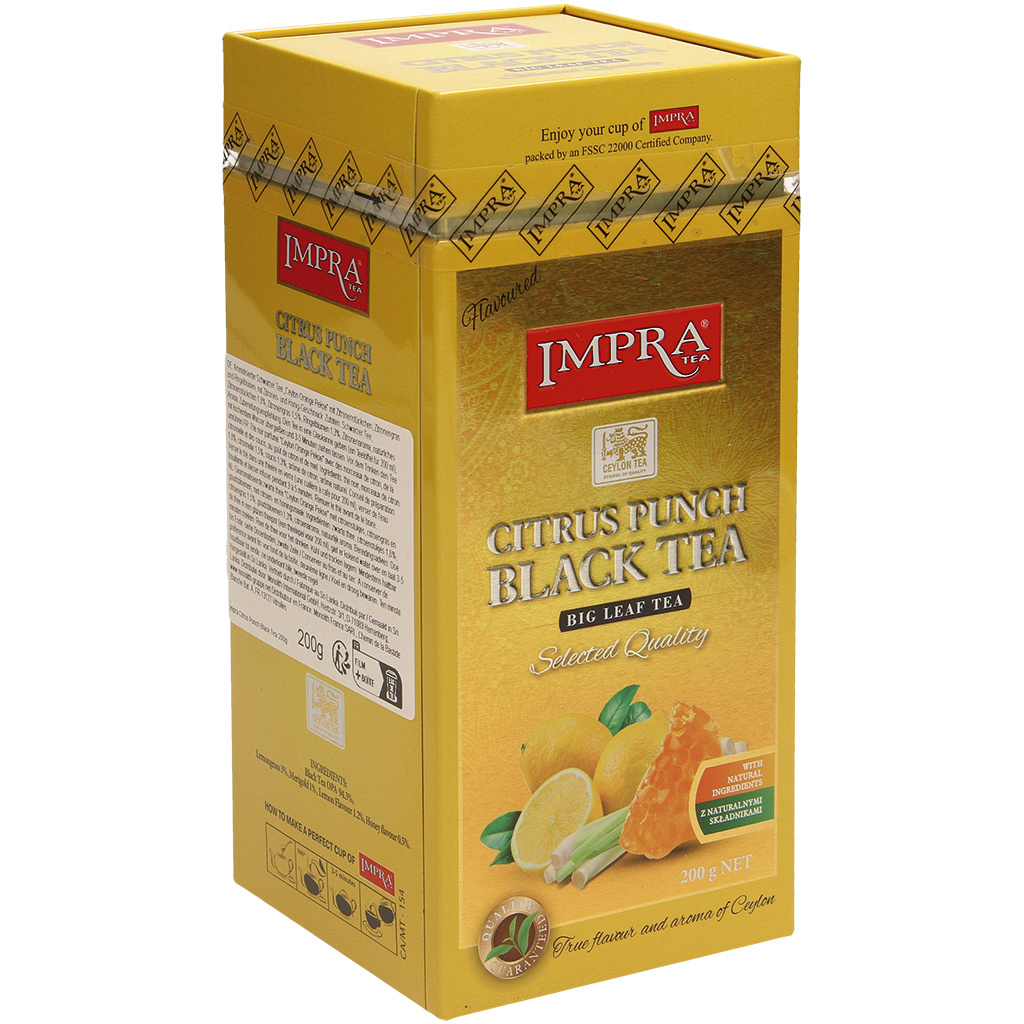 Ароматизированный черный чай "Цейлонский Оранж Пеко" с кусоч