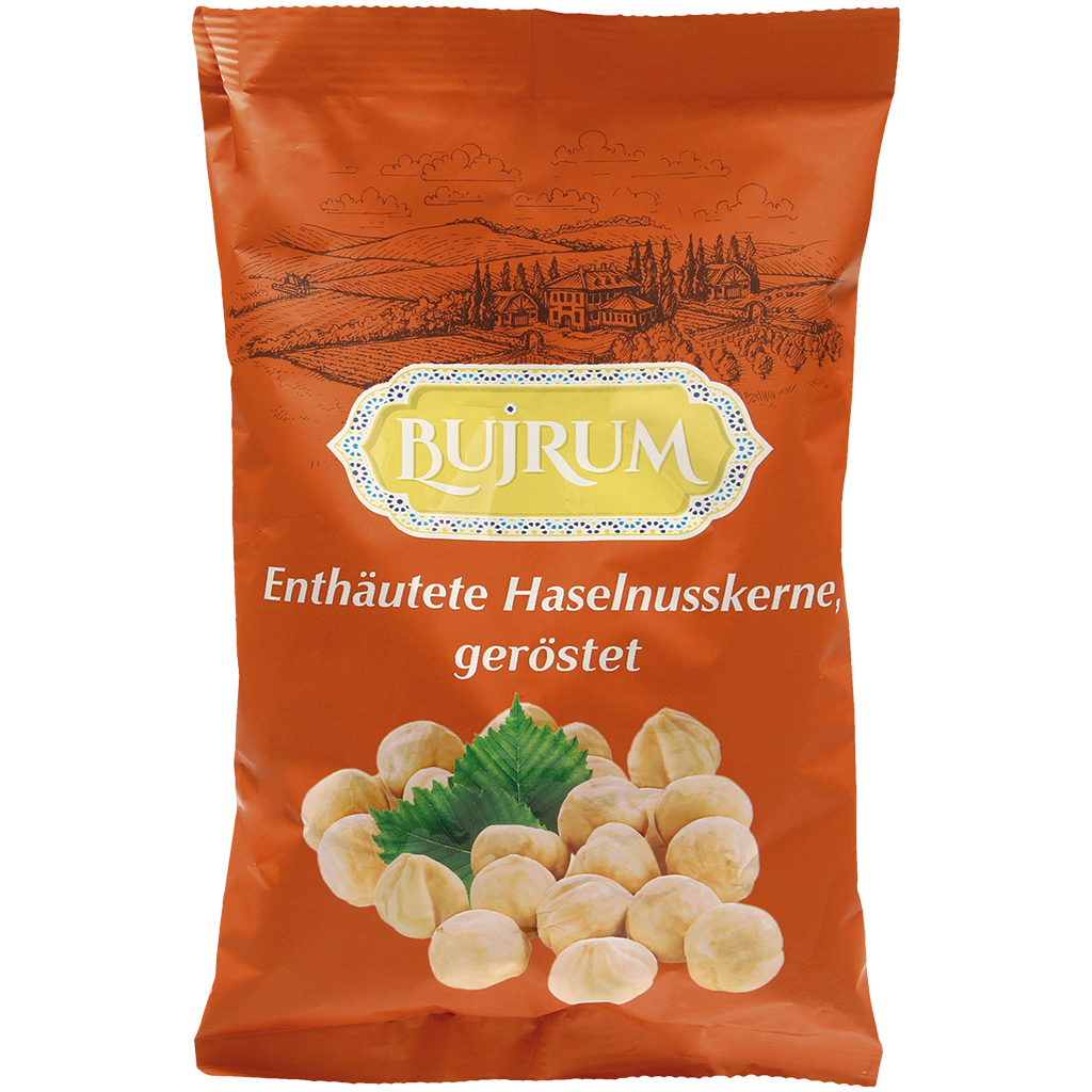 Gepelde hazelnoten, geroosterd