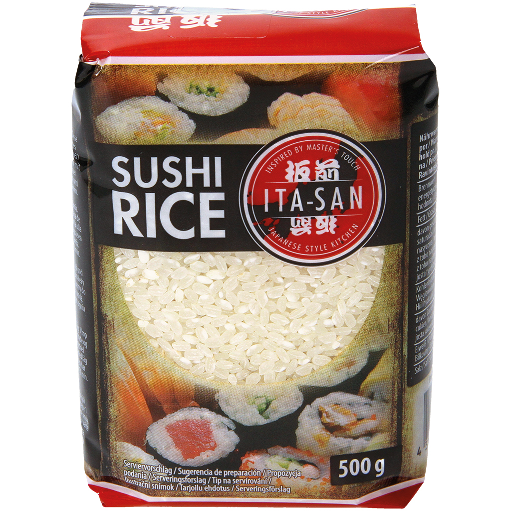 Sushi-rijst, rondkorrelig