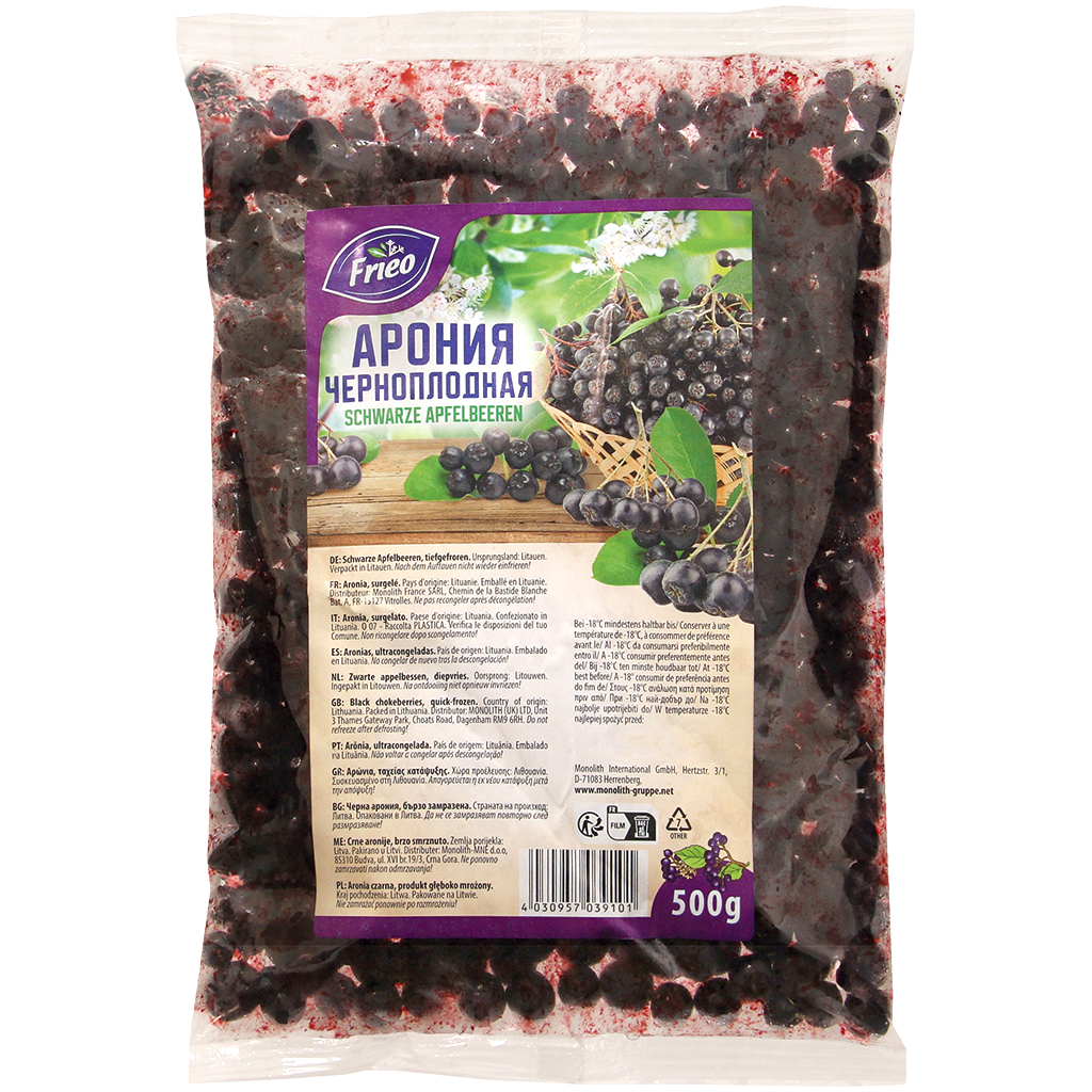 Zwarte appelbessen, diepgevroren