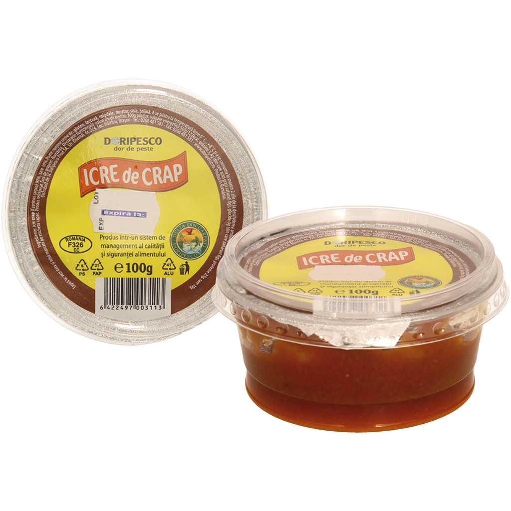 Икра карпа соленая