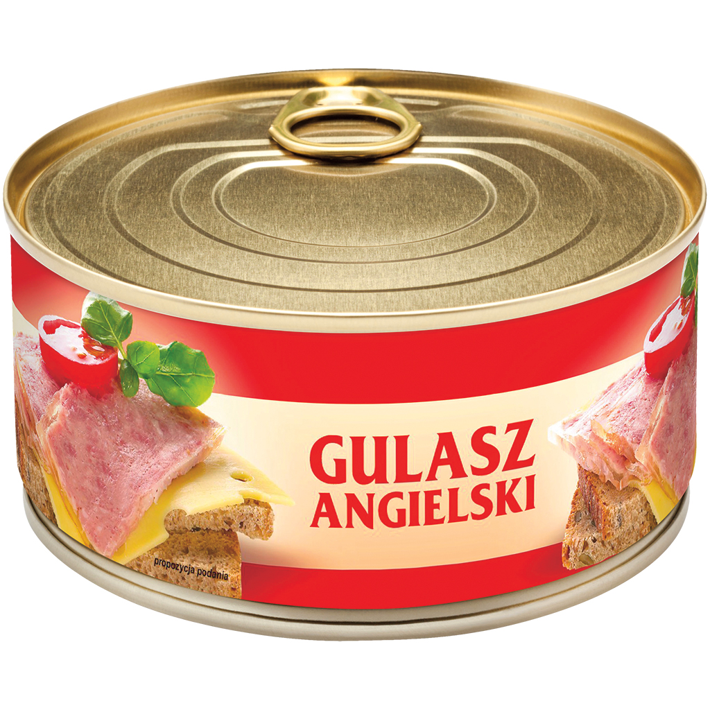 Gestoofd varkensvlees "GULASZ ANGIELSKI" Grof